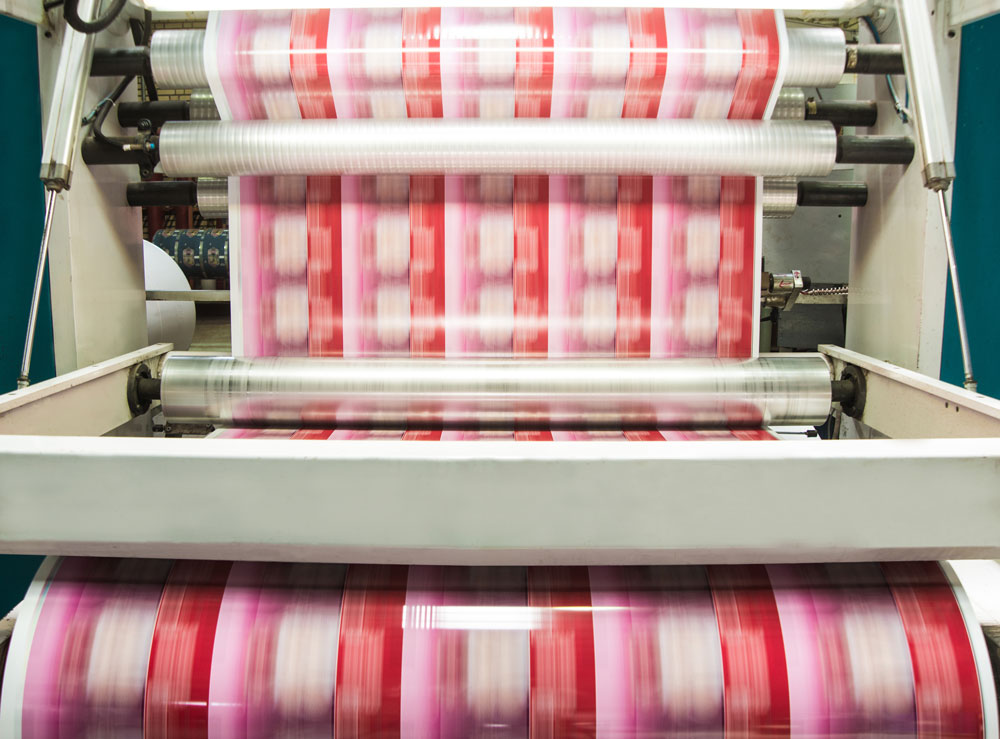 چاپ و تولید لفافه‌های بسته‌بندی